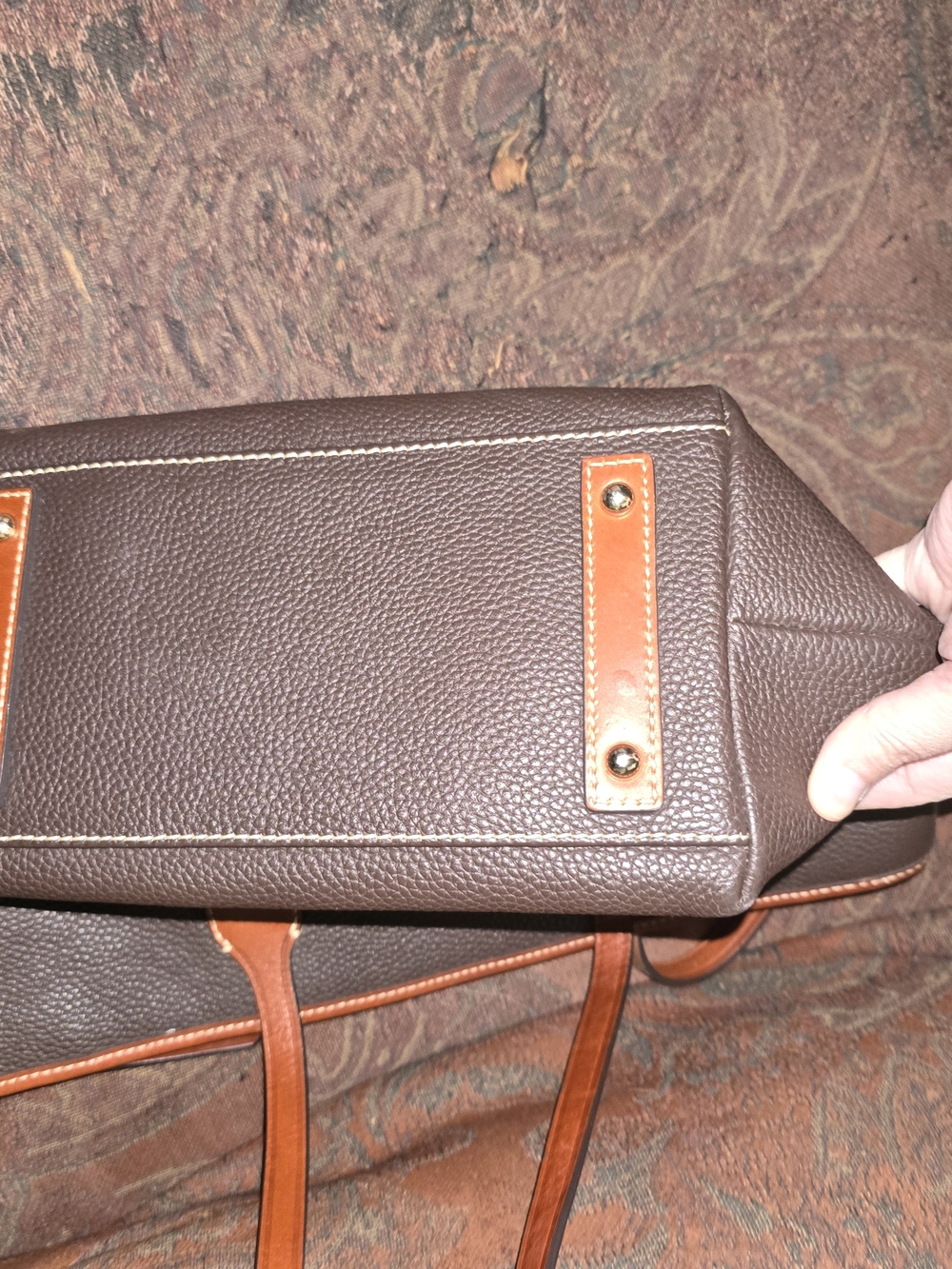 Small Tote Brown Tmoro - Picture 9 of 9